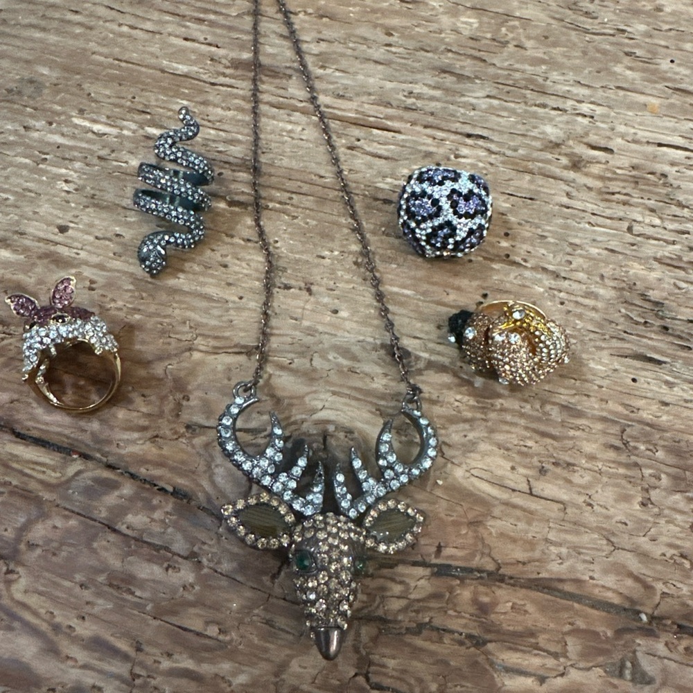 5 piece bling costume jewlery